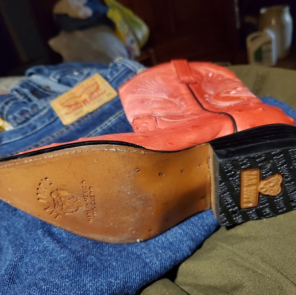 Girls Jar Boots 11.5c Coral color - Picture 3 of 4